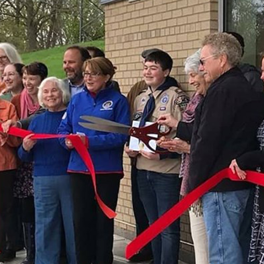 Ovid Library Renovation and Expansion Celebrates Ribbon Cutting SWBR